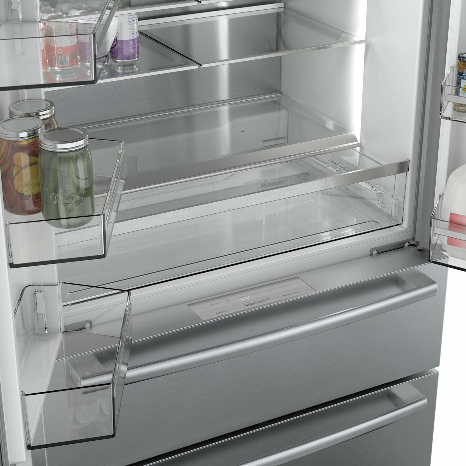 Bosch B36CL80SNS 800 Series French Door Bottom Mount Refrigerator 36'' Easy Clean Stainless Steel B36Cl80Sns