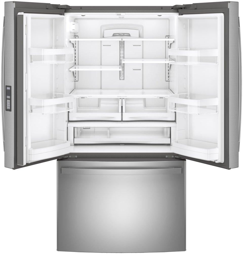 Ge Appliances GNE29GYNFS Ge® Energy Star® 28.7 Cu. Ft. Fingerprint Resistant French-Door Refrigerator