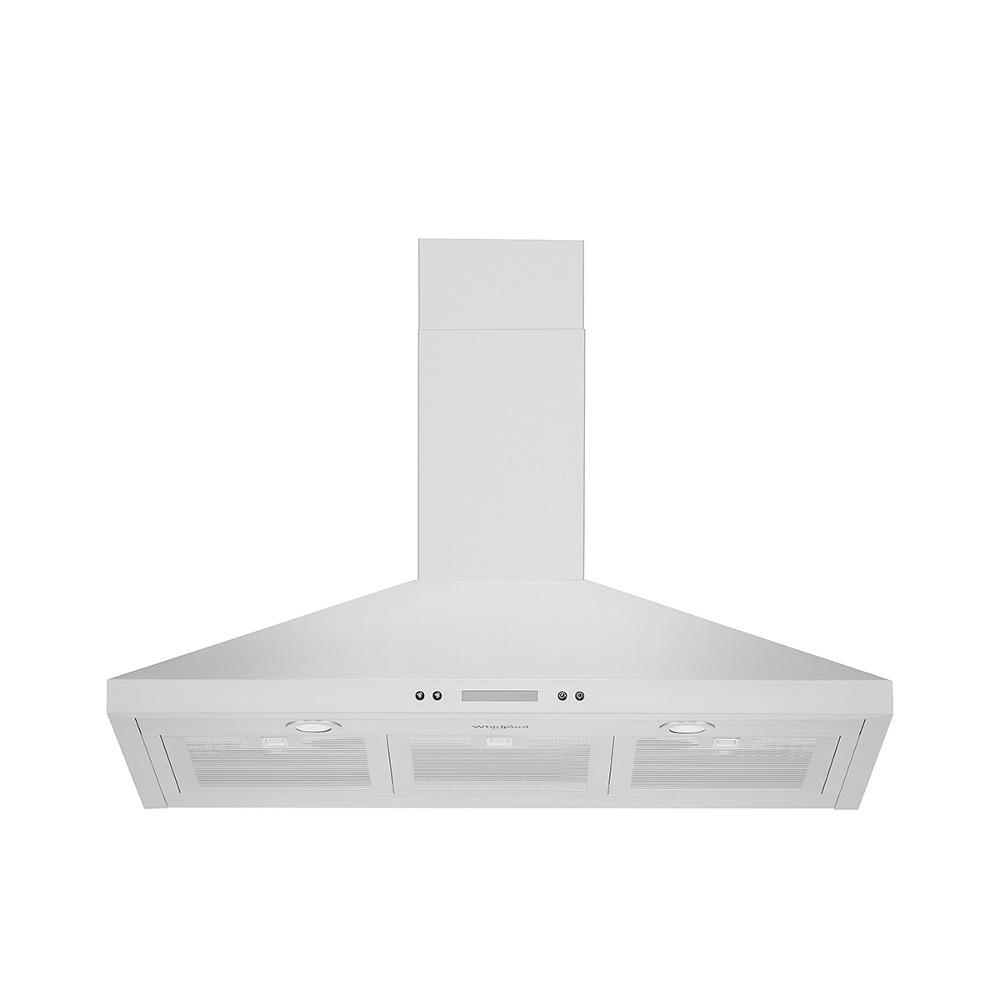 Whirlpool WVW93UC6LZ 36" Chimney Wall Mount Range Hood With Dishwasher-Safe Grease Filters