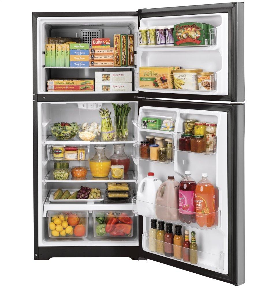 Ge Appliances GTE19JSNRSS Ge® Energy Star® 19.2 Cu. Ft. Top-Freezer Refrigerator