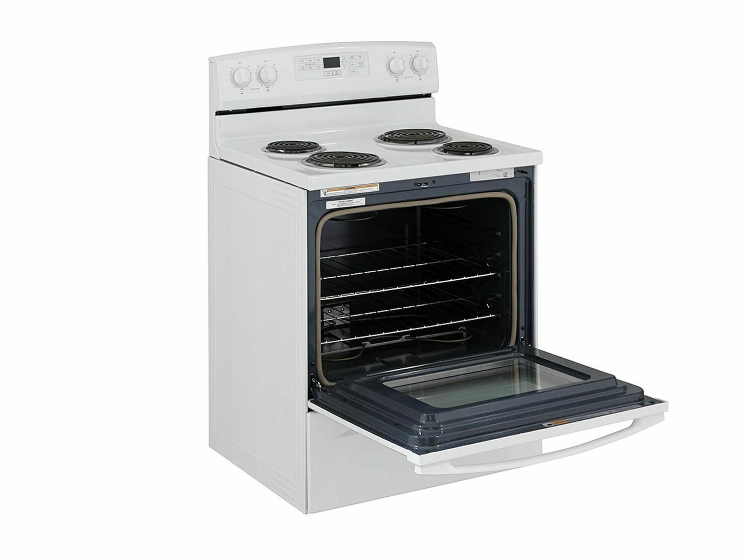 Amana ACR4503SFW 30-Inch Electric Range With Self-Clean Option - White