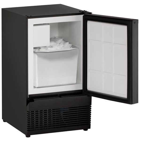 U-Line UBI98B00A Bi98 15" Crescent Ice Maker With Black Solid Finish (115 V/60 Hz Volts /60 Hz Hz)