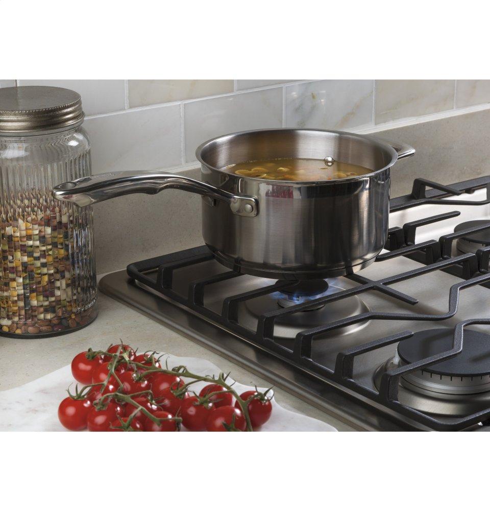 Ge Appliances JGP3030SLSS Ge® 30" Built-In Gas Cooktop With Dishwasher-Safe Grates