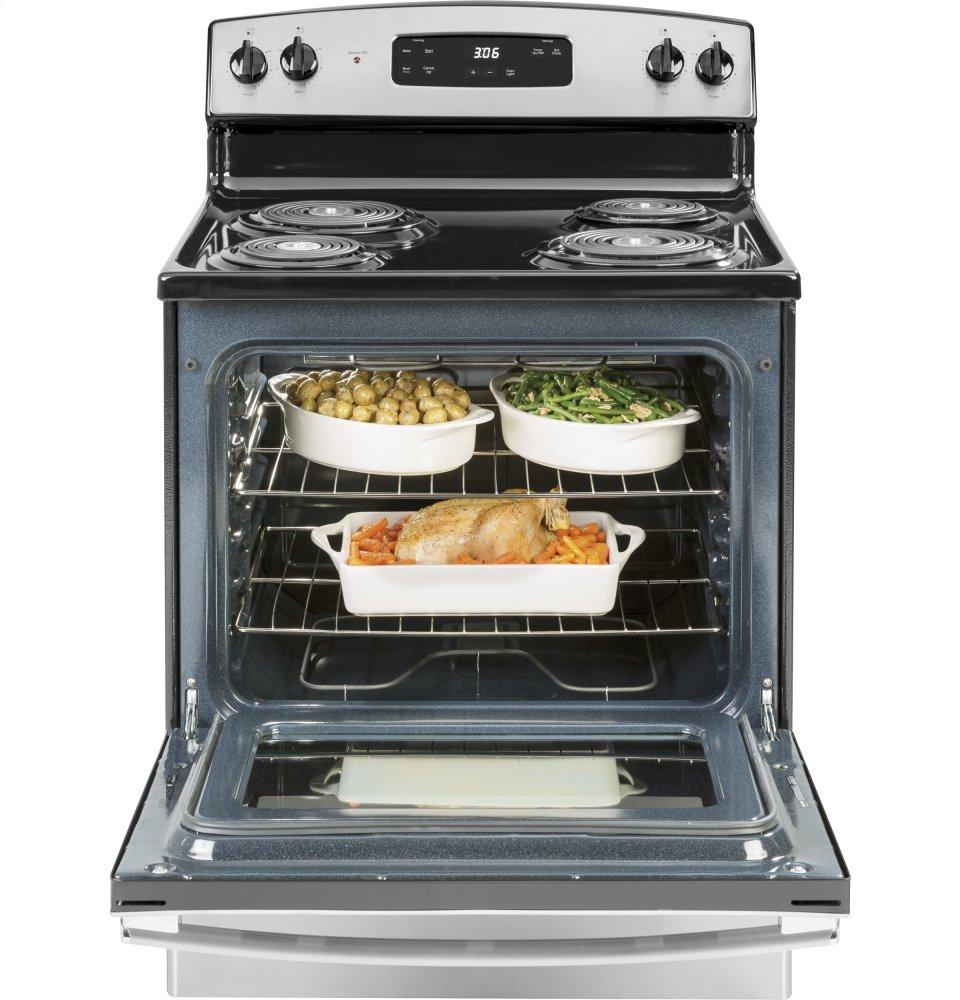 Ge Appliances JBS360RMSS Ge® 30" Free-Standing Electric Range