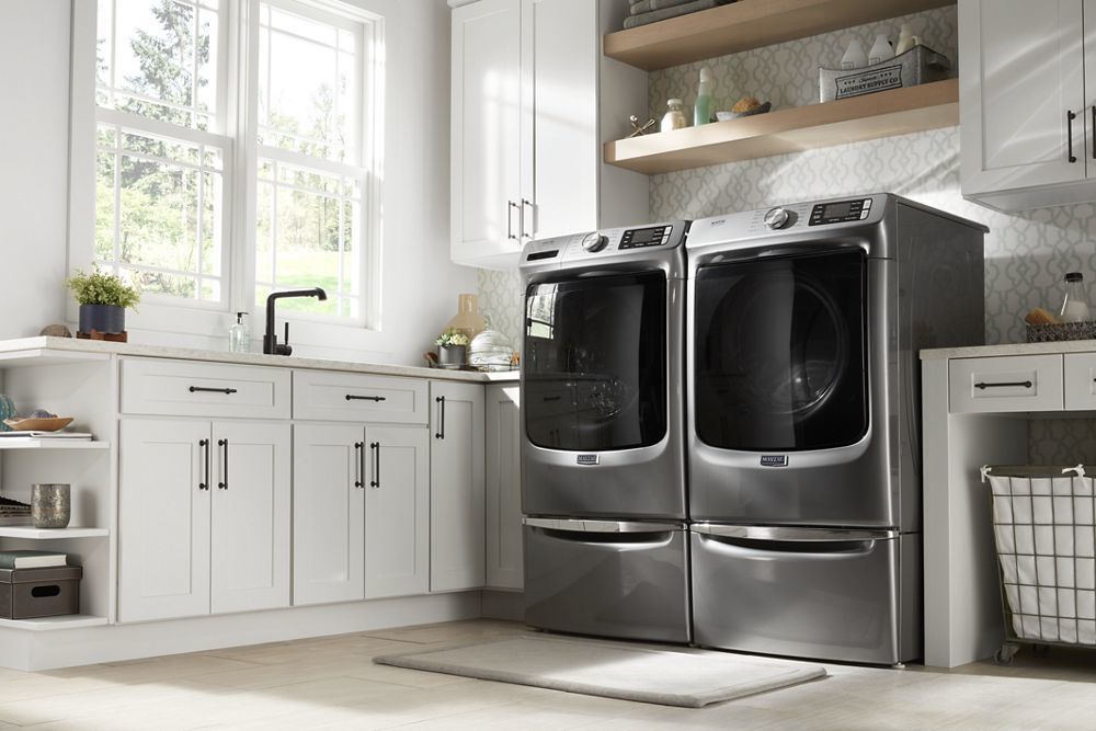 Maytag MGD6630HC Front Load Gas Dryer With Extra Power And Quick Dry Cycle - 7.3 Cu. Ft.