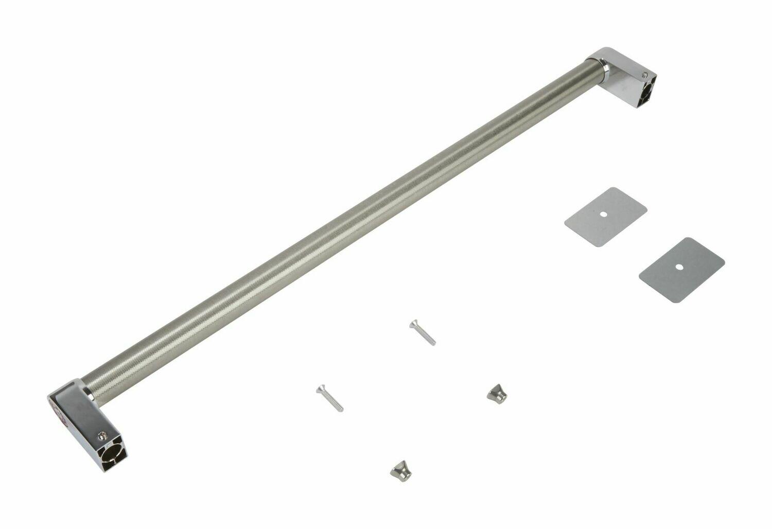 Kitchenaid W11247090 Handle Kit W/ Two Red Medallions For Panel-Ready Undercounter Refrigerator - Stainless Steel
