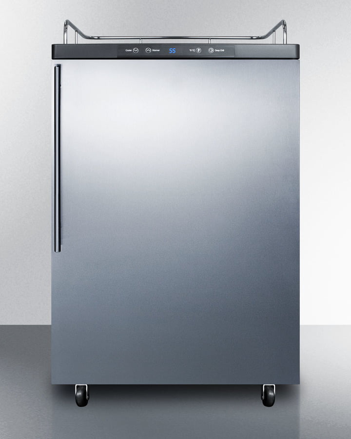 Summit SBC635M7NKSSHV 24" Wide Kegerator