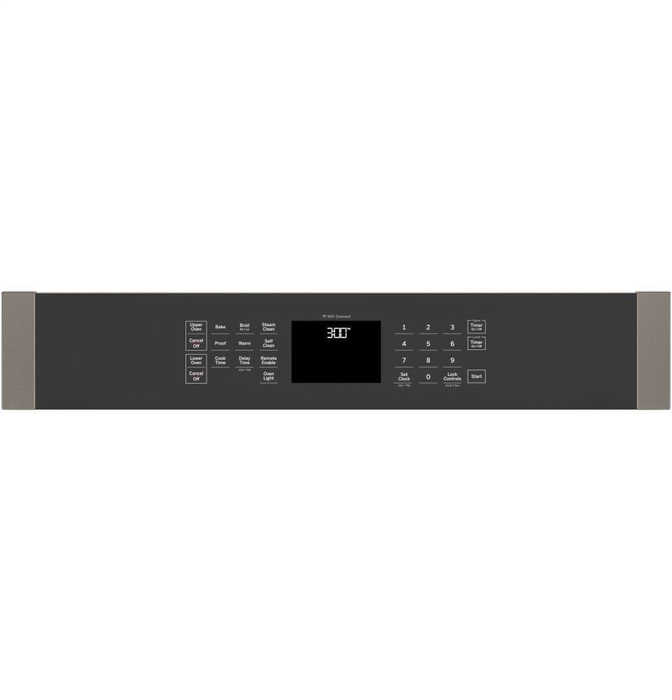 Ge Appliances JTD3000ENES Ge® 30" Smart Built-In Self-Clean Double Wall Oven With Never-Scrub Racks