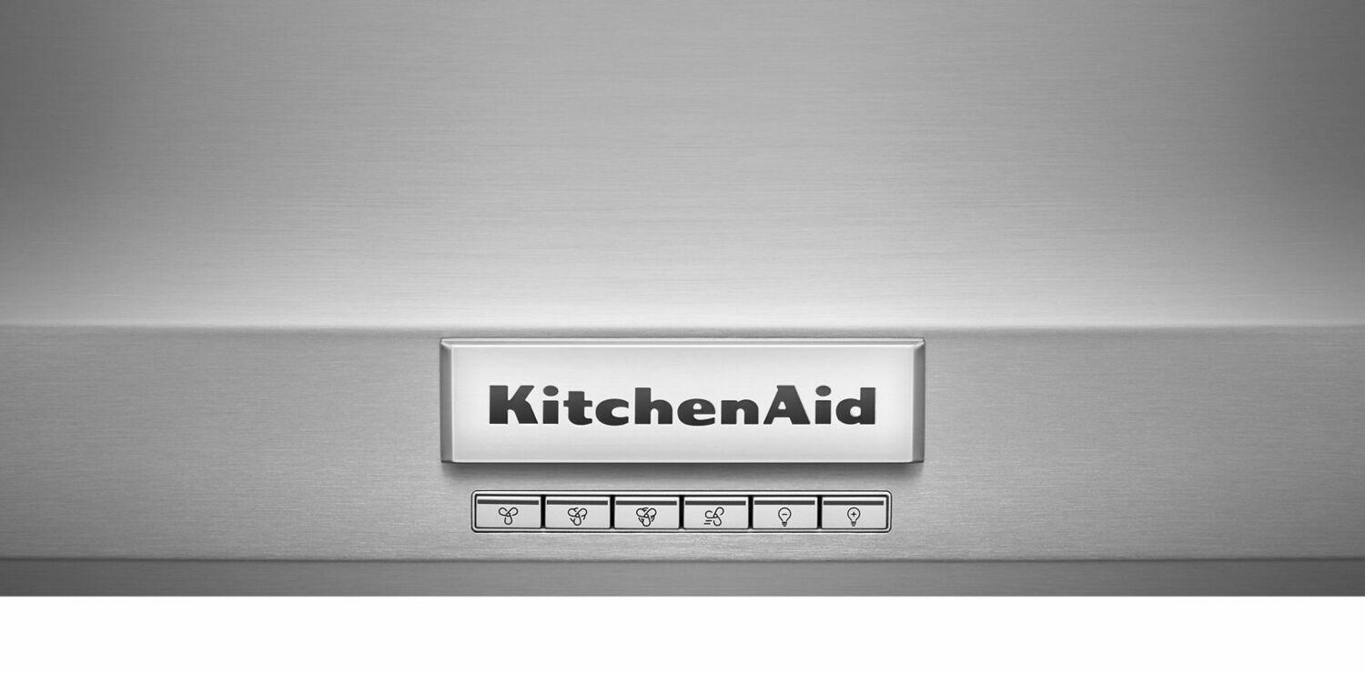 Kitchenaid KVWC906KSS 36" 585 Or 1170 Cfm Motor Class Commercial-Style Wall-Mount Canopy Range Hood - Stainless Steel