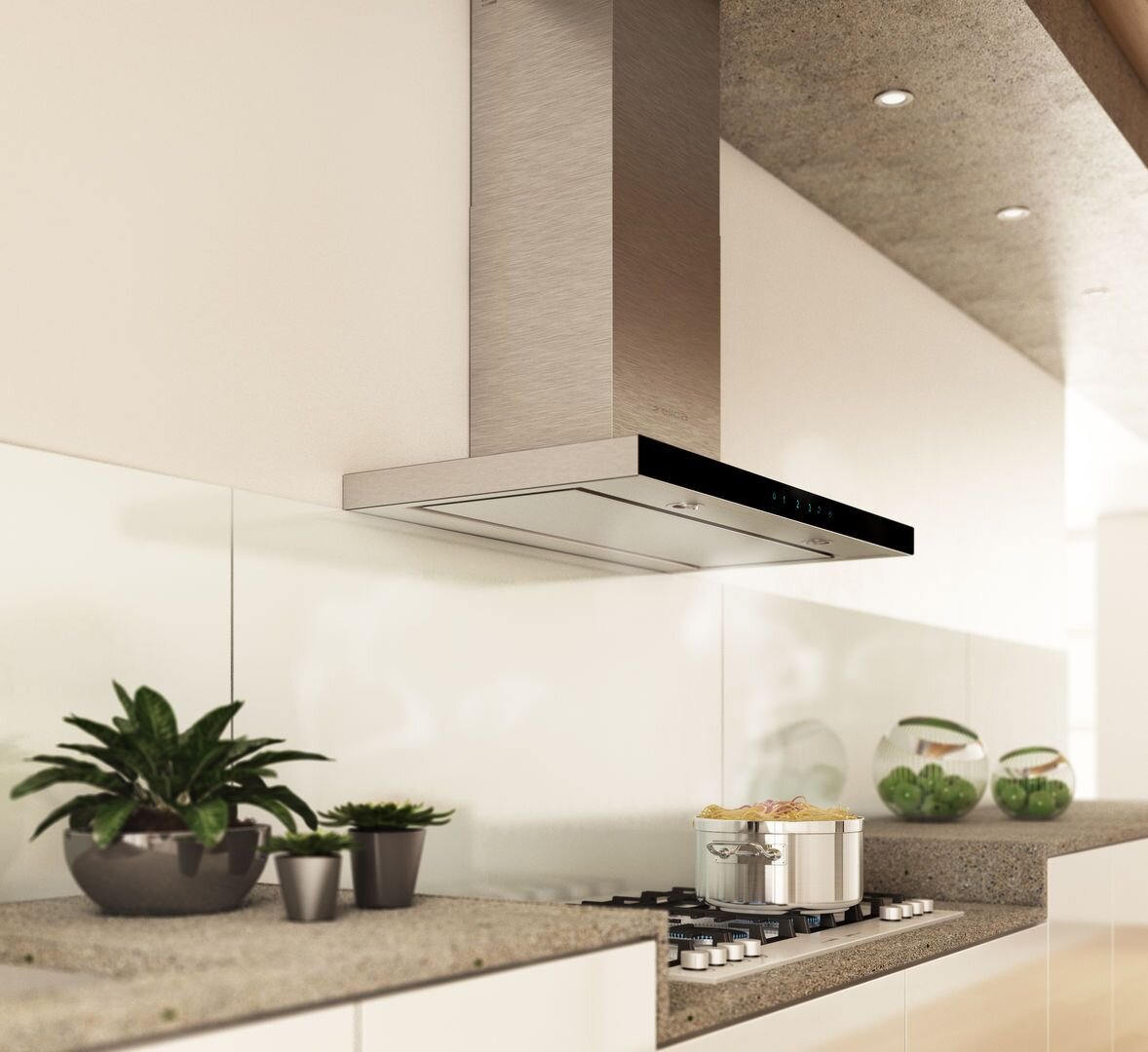 Elica ELG630S3 Lugano Wall-Mount 30"