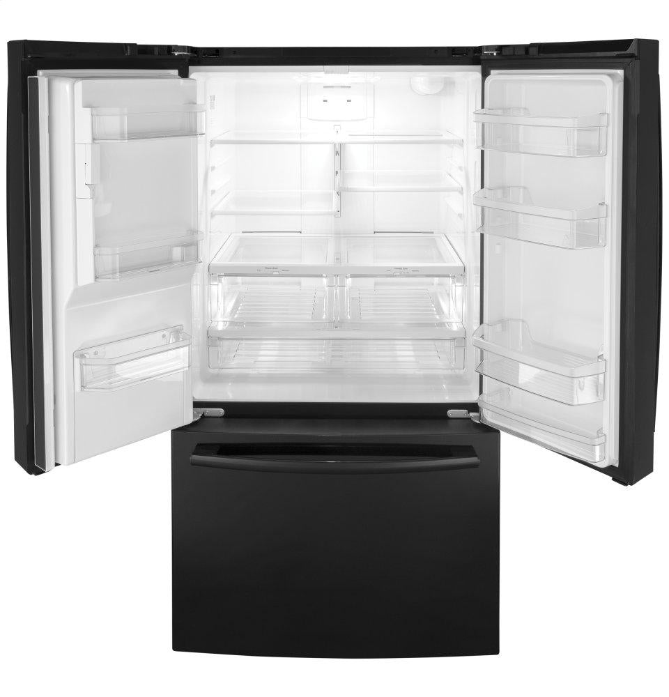 Ge Appliances GFE26JGMBB Ge® Energy Star® 25.6 Cu. Ft. French-Door Refrigerator
