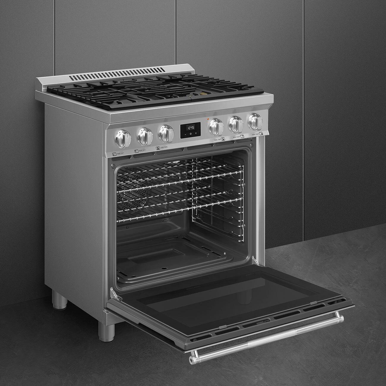 Smeg SPR30UGGX Range Stainless Steel Spr30Uggx