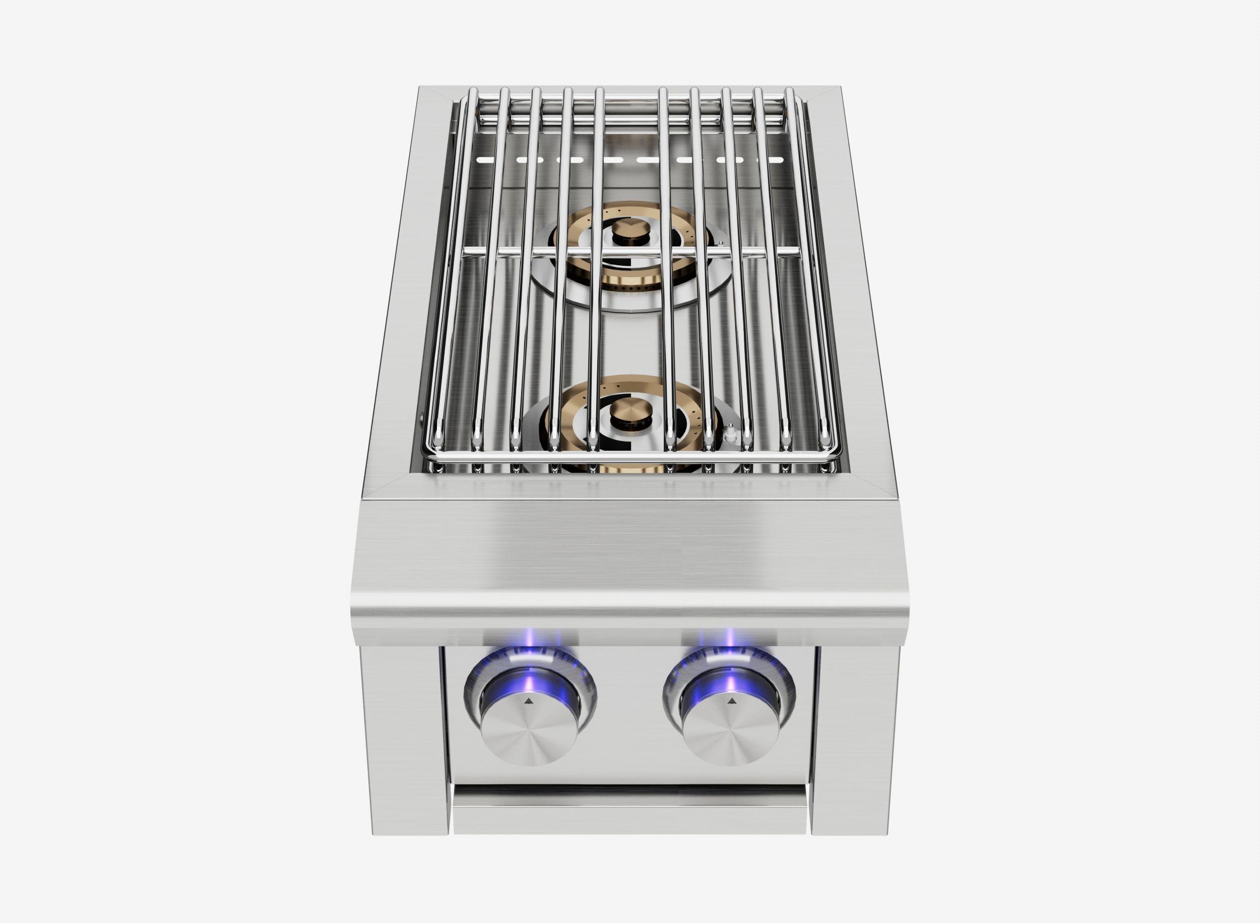 Xo Appliance XOGSIDEBXLTL Xo Performance Xlt Double Side Burner Lp