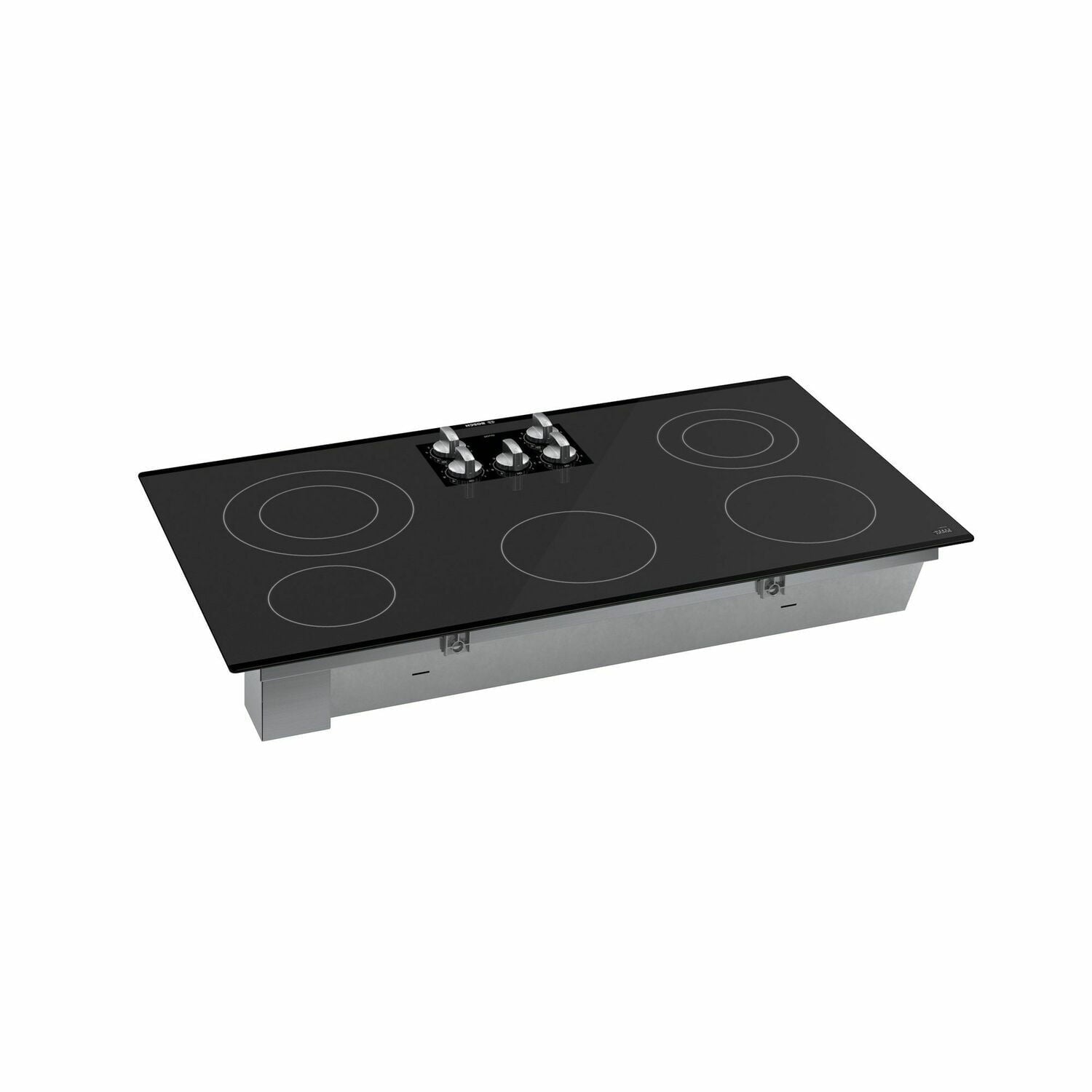 Bosch NEM5666UC 500 Series, 36" Knob Cnt, 5 Element, Elec. C-Top Black