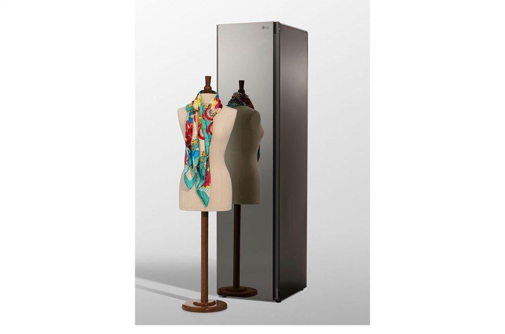 Lg S3MFBN Styler - Refresh Garments In Minutes With Smart Wi-Fi Enabled Steam Clothing Care System - Gray