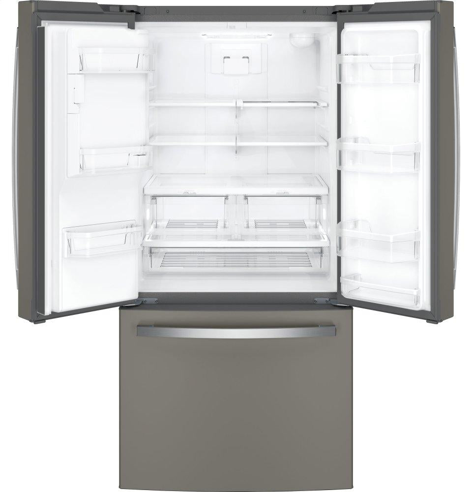 Ge Appliances GYE18JMLES Ge® Energy Star® 17.5 Cu. Ft. Counter-Depth French-Door Refrigerator