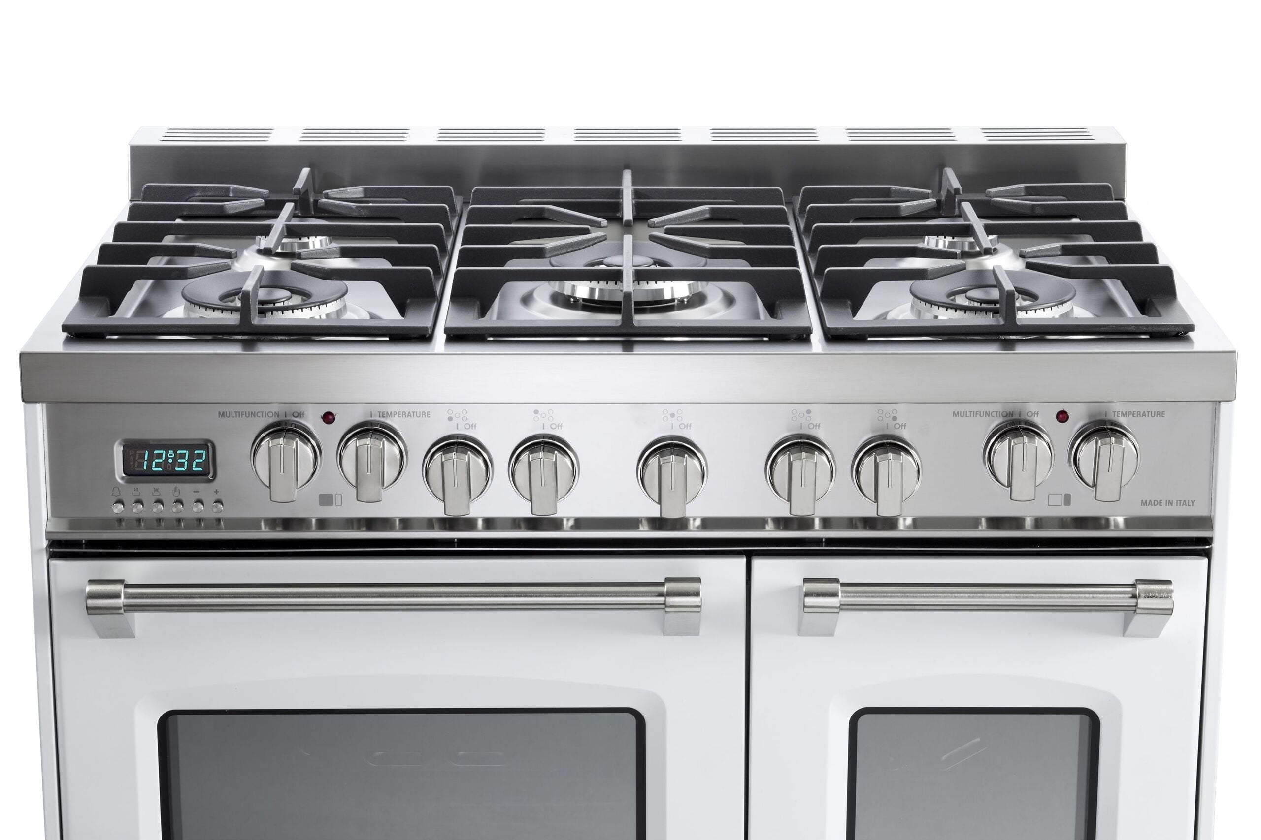Verona VPFSGE365W White 36" Dual Fuel Single Oven Range - Prestige Series