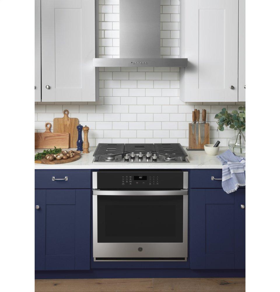 Ge Appliances JTS3000SNSS Ge® 30" Smart Built-In Self-Clean Single Wall Oven With Never-Scrub Racks