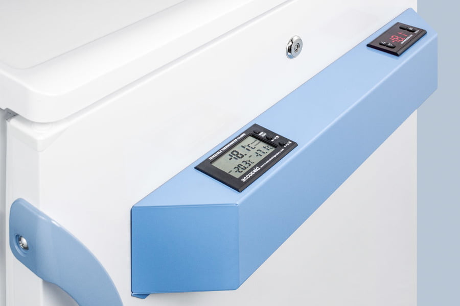 Summit VT65MLBIMED2 Built-In Undercounter Medical/Scientific -25 C Capable All-Freezer With Front Control Panel Equipped With A Digital Thermostat And Nist Calibrated Thermometer/Alarm