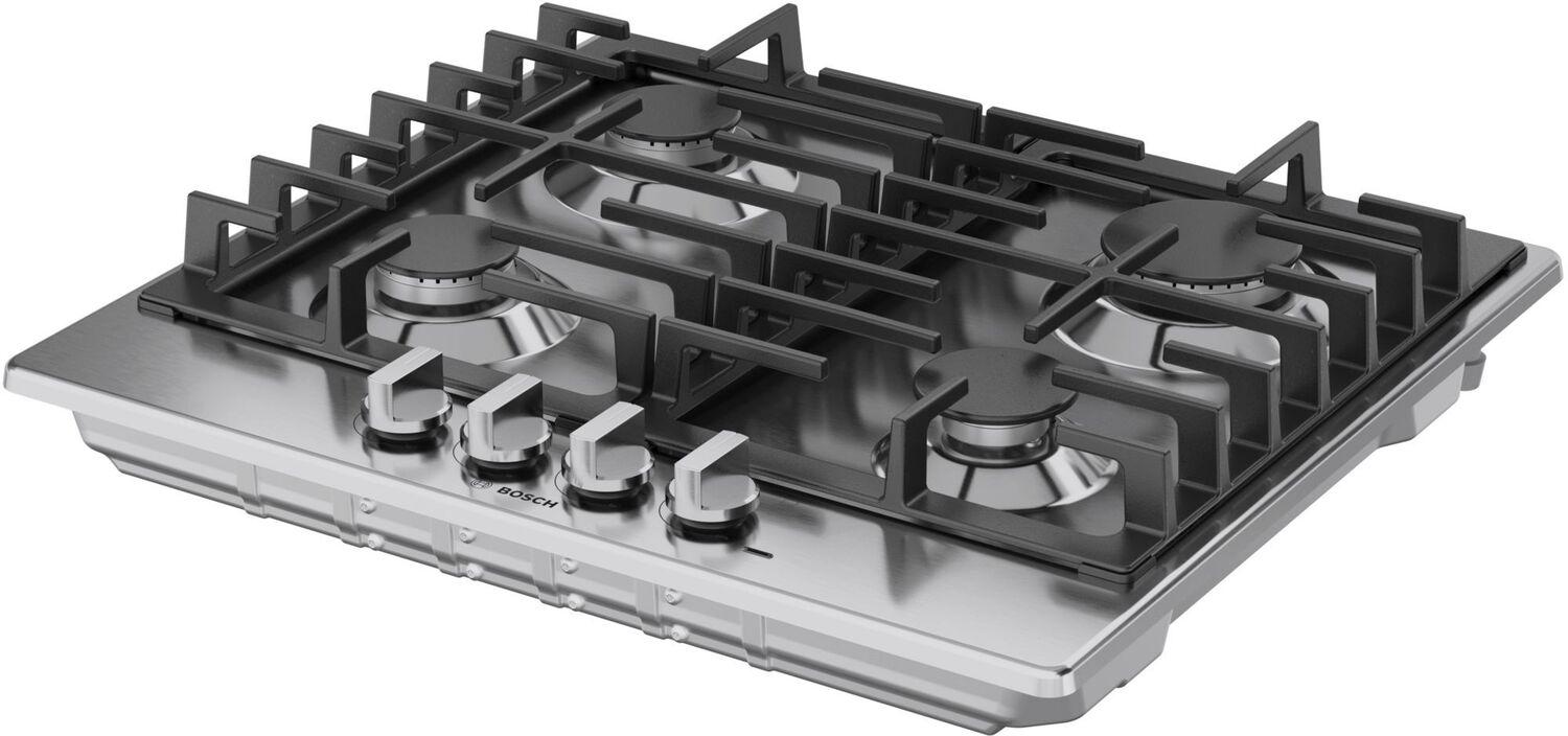Bosch NGM5453UC 500 Series Gas Cooktop Stainless Steel Ngm5453Uc