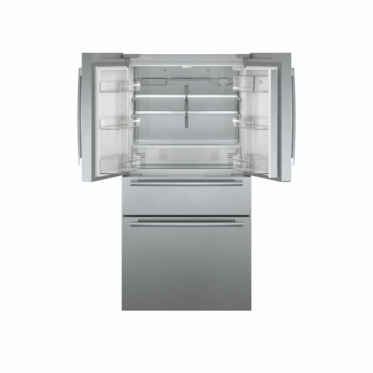Bosch B36CL80SNS 800 Series French Door Bottom Mount Refrigerator 36'' Easy Clean Stainless Steel B36Cl80Sns
