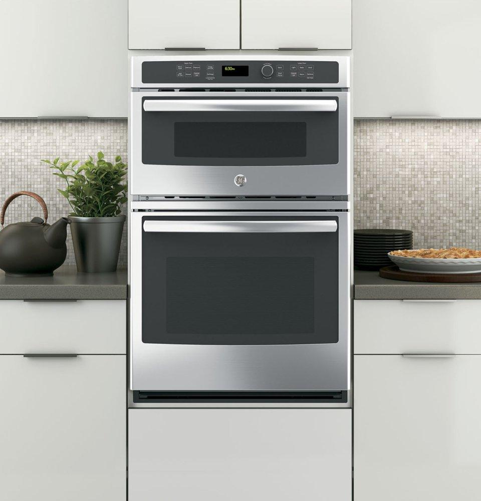 Ge Appliances JK3800SHSS Ge® 27" Built-In Combination Microwave/Thermal Wall Oven