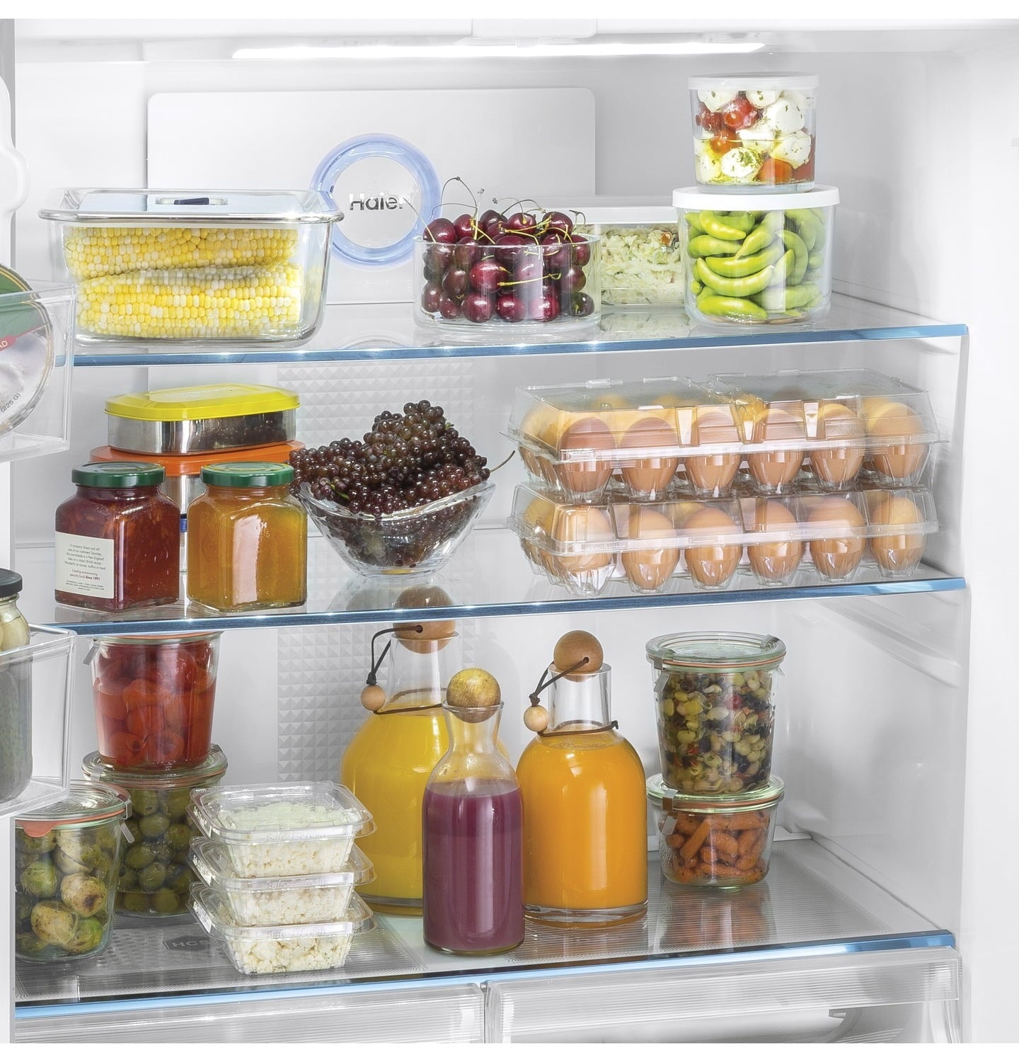 Haier HRQ16N3BGS 16.4 Cu. Ft. Quad Door Refrigerator