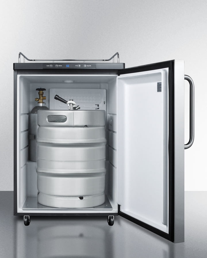 Summit SBC635MBI7NKSSTB 24" Wide Built-In Kegerator
