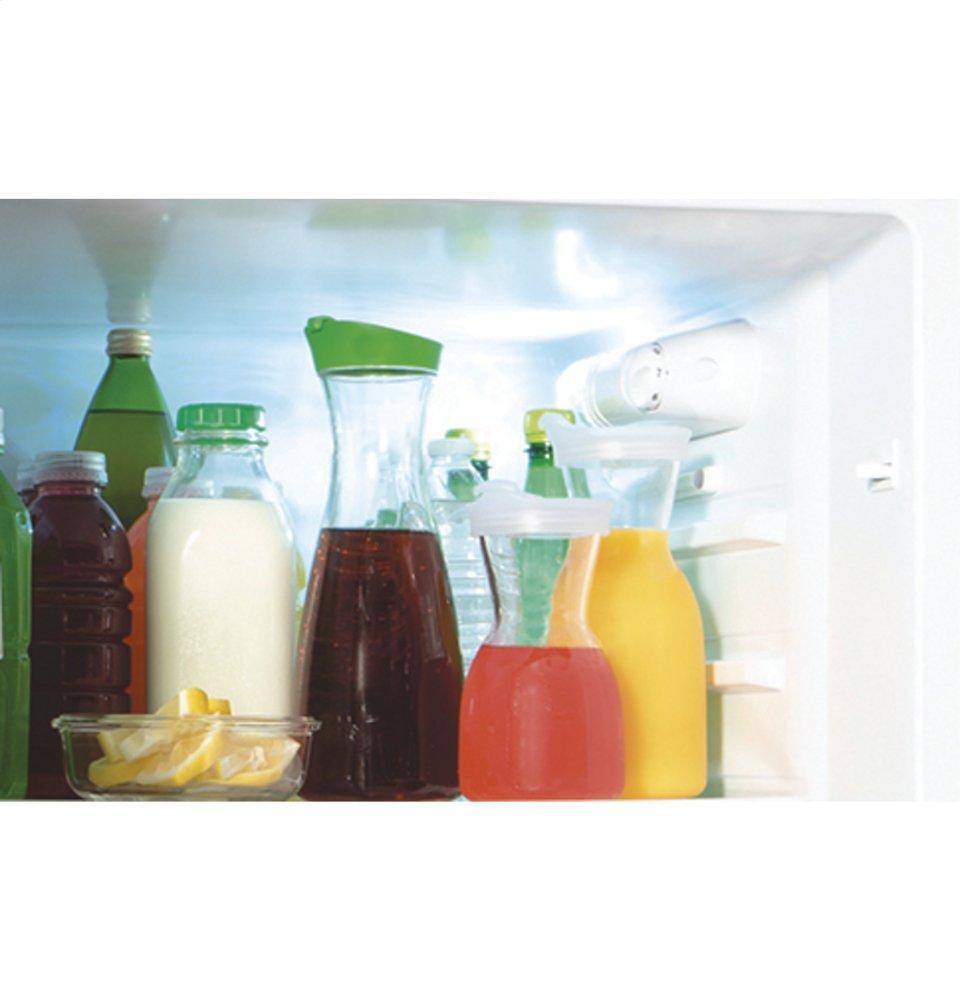 Ge Appliances GPV10FGNBB Ge® 9.8 Cu. Ft. 12 Volt Dc Power Top-Freezer Refrigerator