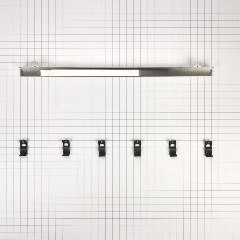 Jennair W10791228 Built-In Range Flush Installation Trim Kit, Stainless Steel