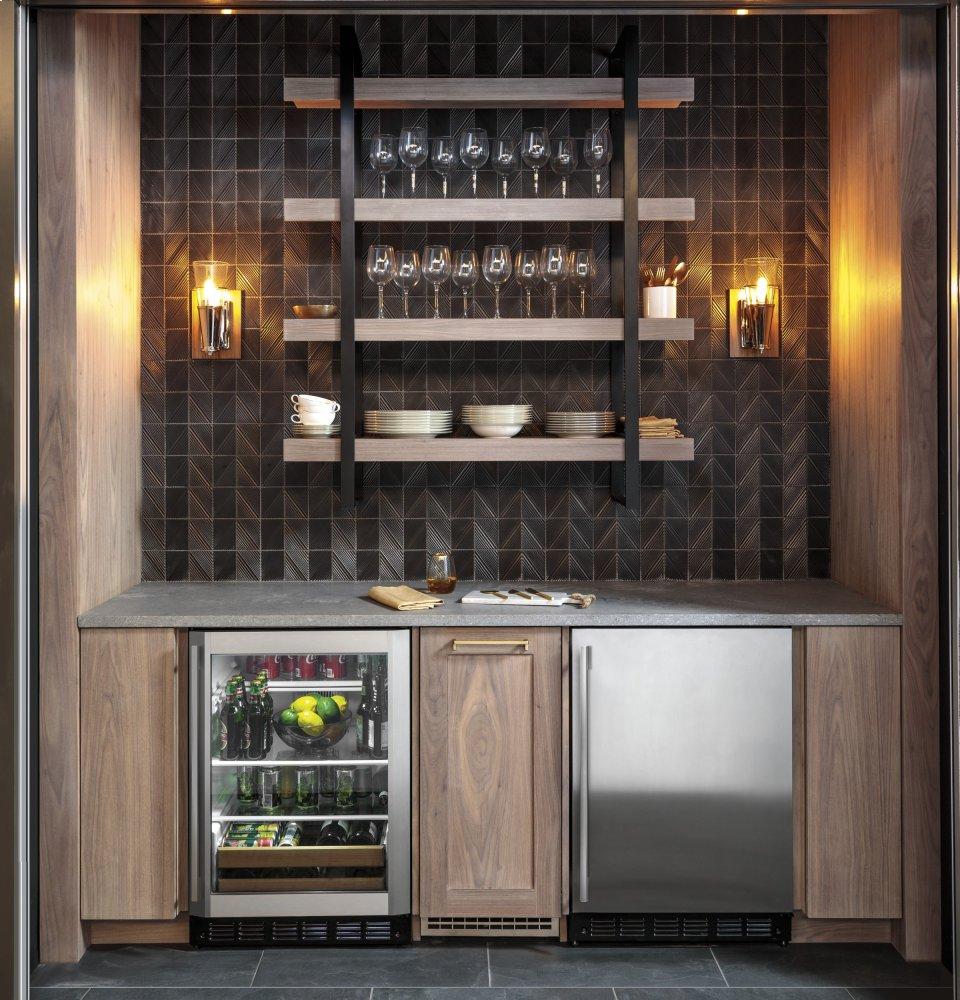 Monogram ZDBR240NBS Monogram Stainless Steel Beverage Center