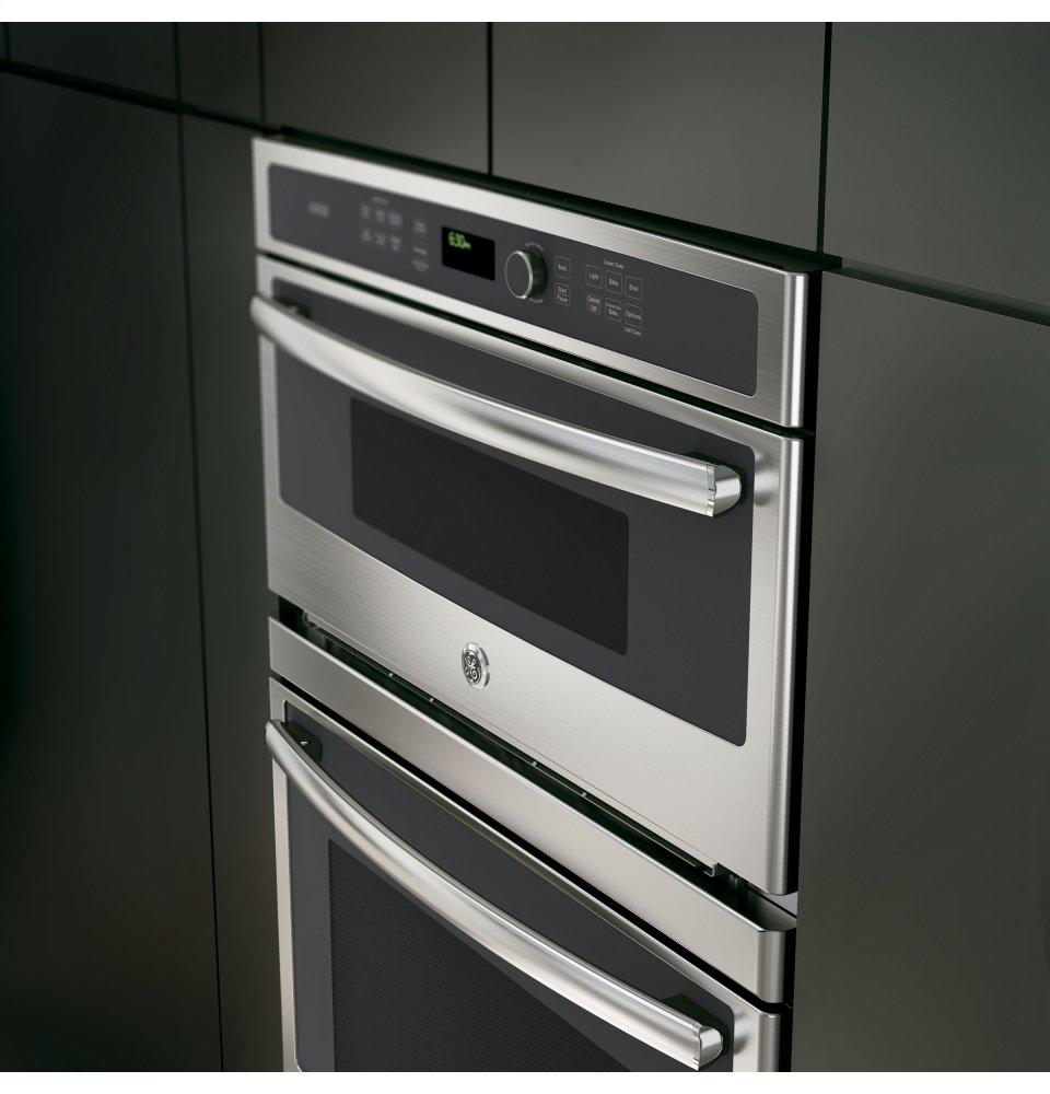 Ge Appliances PT9800SHSS Ge Profile™ 30 In. Combination Double Wall Oven With Convection And Advantium® Technology