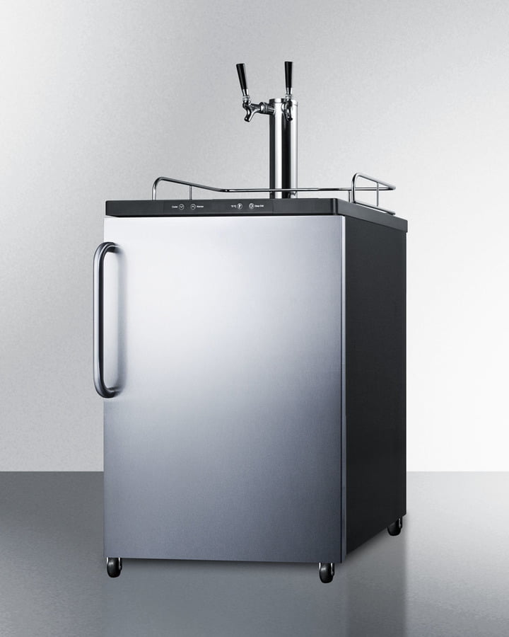 Summit SBC635MBI7SSTBTWIN 24" Wide Built-In Kegerator