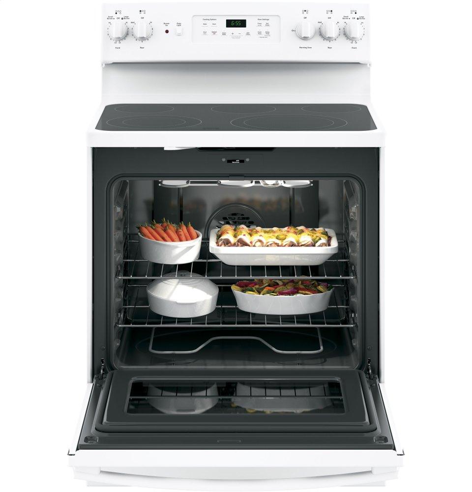 Ge Appliances JB655DKWW Ge® 30" Free-Standing Electric Convection Range