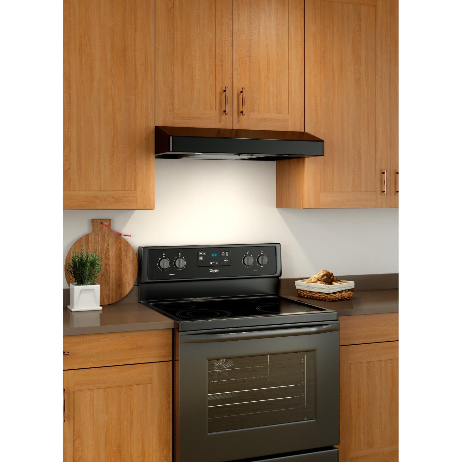 Broan TEN136BL Broan® Elite 36-Inch Convertible Under-Cabinet Range Hood, Black
