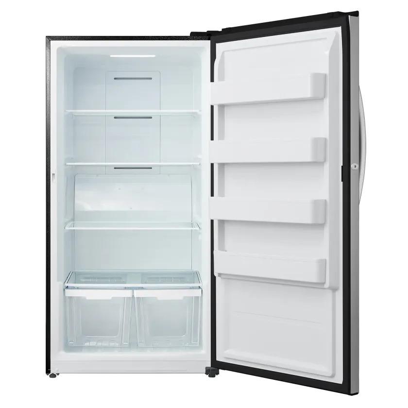 Element Appliance EUF17CECS Element 17.0 Cu. Ft. Upright Convertible Freezer / Refrigerator - Stainless Steel, Energy Star (Euf17Cecs)