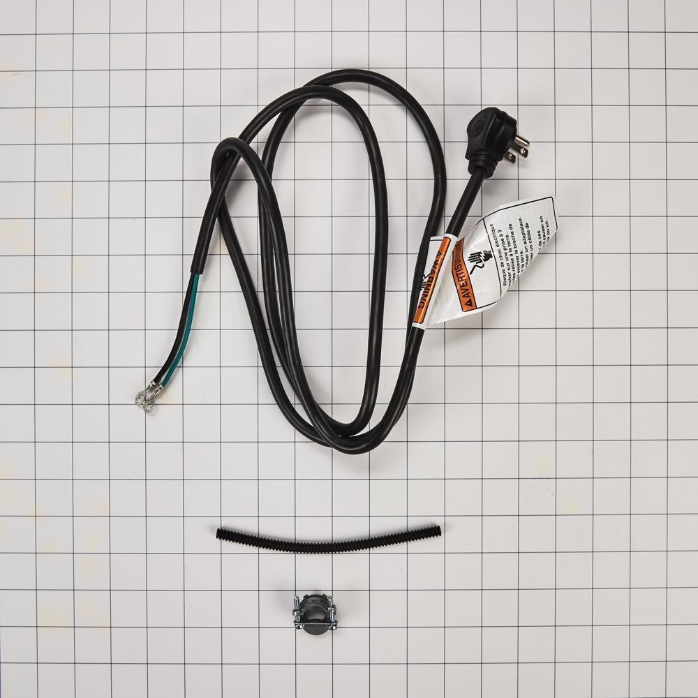 Maytag W11365014 Dishwasher Power Cord Kit, Right Angle