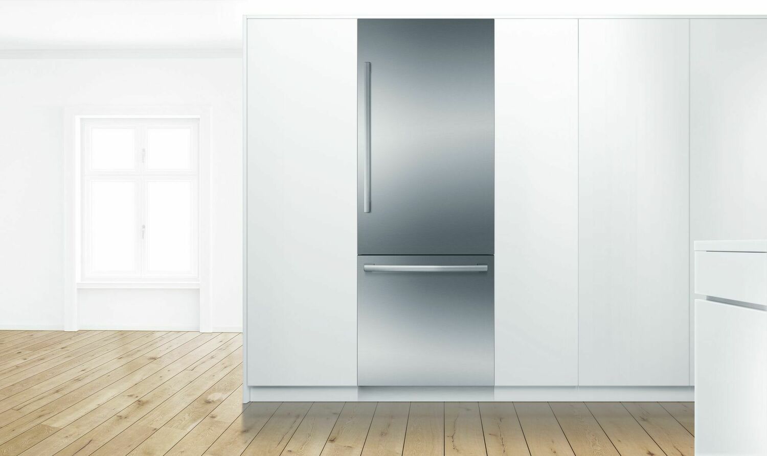 Bosch B30BB935SS Benchmark® Built-In Bottom Freezer Refrigerator 30'' B30Bb935Ss