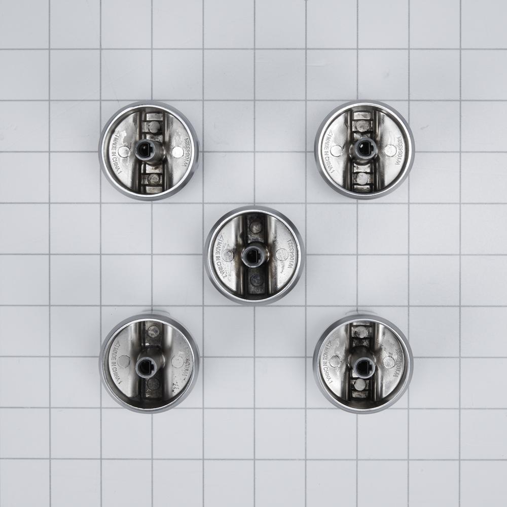 Amana W10724598 Range Premium Knob Kit