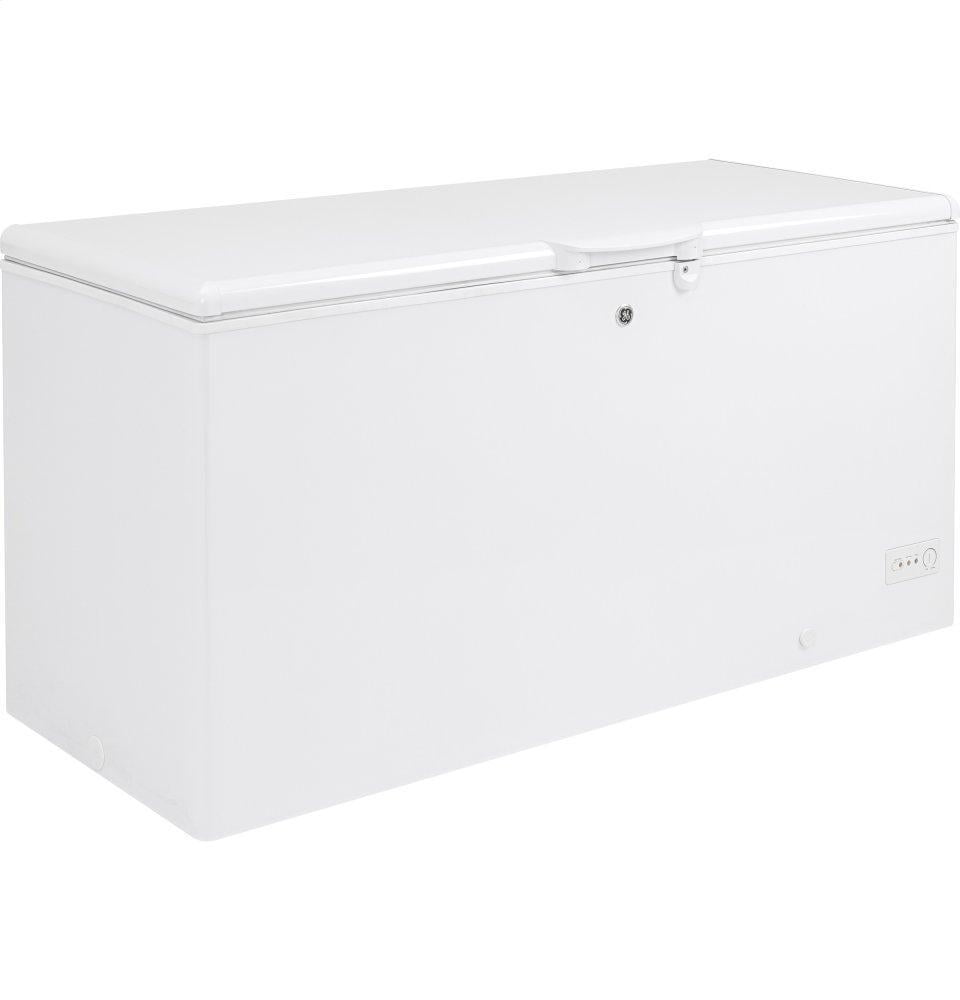 Ge Appliances FCM16DLWW Ge® 15.7 Cu. Ft. Manual Defrost Chest Freezer