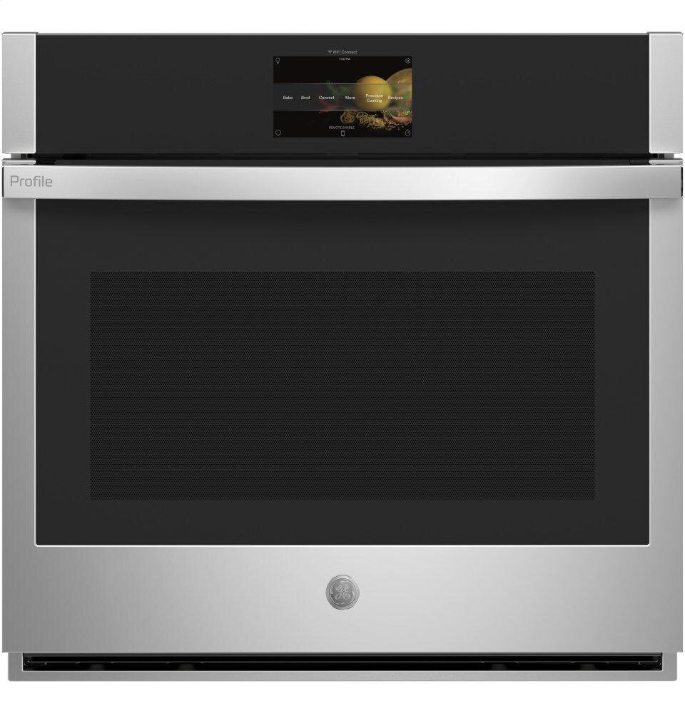 Ge Appliances PTS9000SNSS Ge Profile™ 30" Smart Built-In Convection Single Wall Oven With In-Oven Camera And No Preheat Air Fry