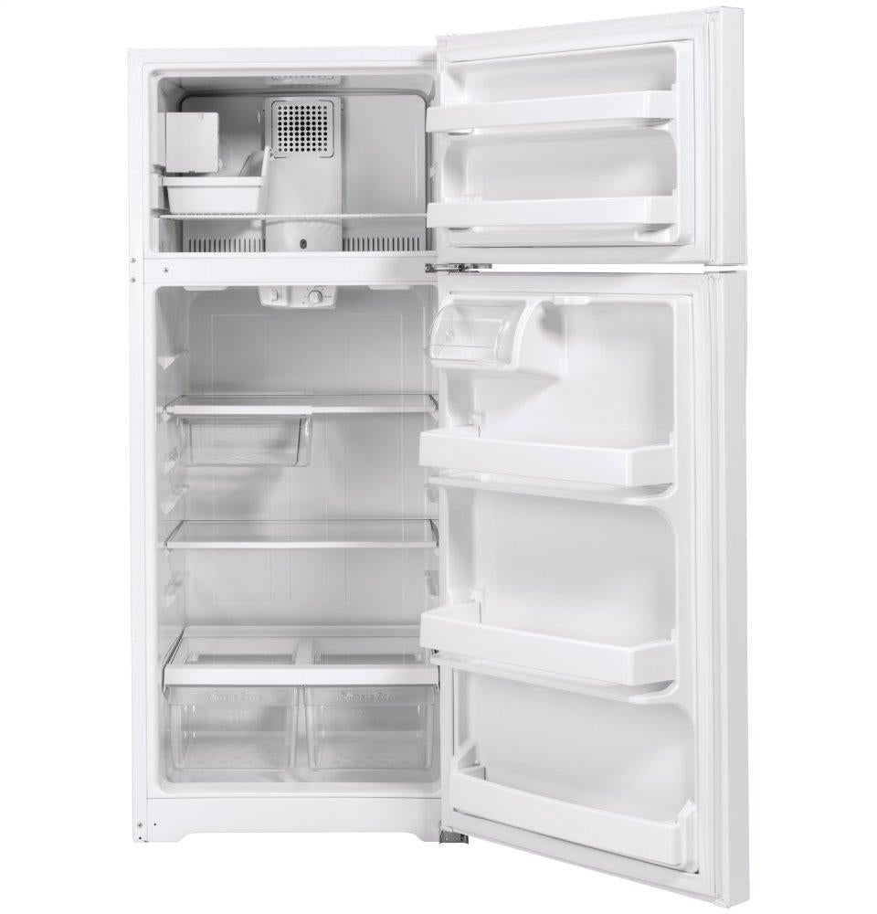 Ge Appliances GIE18GTNRWW Ge® Energy Star® 17.5 Cu. Ft. Top-Freezer Refrigerator