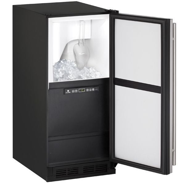 U-Line UCLR1215S40B Clr1215 15" Clear Ice Machine With Stainless Solid Finish, Yes (115 V/60 Hz Volts /60 Hz Hz)