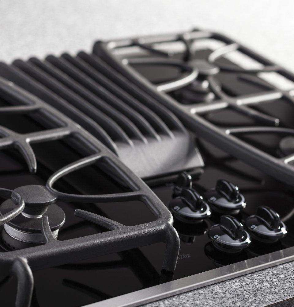 Ge Appliances PGP9830SJSS Ge Profile™ 30" Built-In Gas Downdraft Cooktop