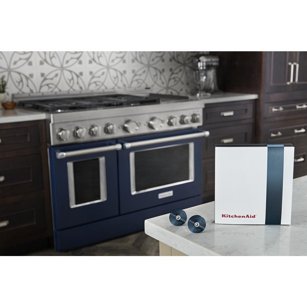 Maytag W11368841DD Kitchenaid® Commercial-Style Range Handle Medallion Kit