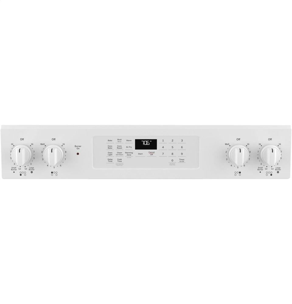 Ge Appliances JS760DPWW Ge® 30" Slide-In Electric Convection Range With No Preheat Air Fry