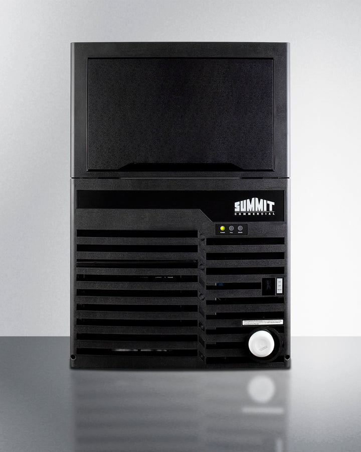 Summit BIM100 Commercially Listed Clear Icemaker With 100 Lb. Ice Production Capacity For Built-In Or Freestanding Use