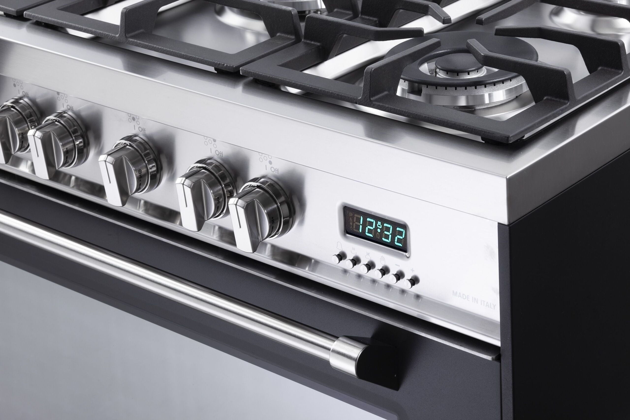 Verona VPFSGE365E Matte Black 36" Dual Fuel Single Oven Range - Prestige Series