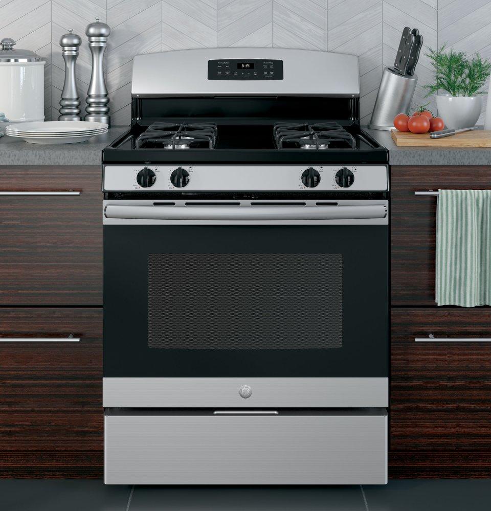 Ge Appliances JGB635REKSS Ge® 30" Free-Standing Gas Range