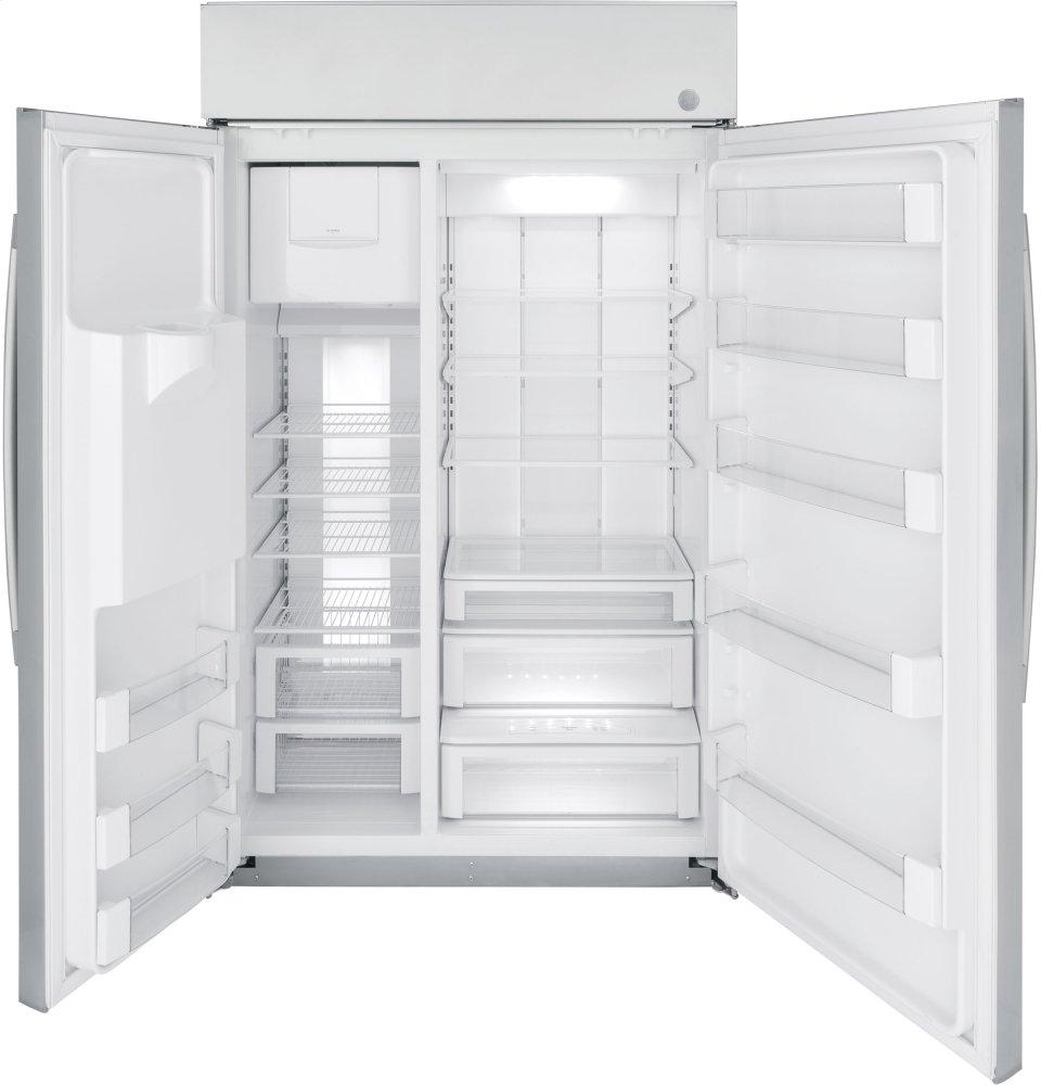 Ge Appliances PSB48YSNSS Ge Profile™ Series 48" Smart Built-In Side-By-Side Refrigerator With Dispenser